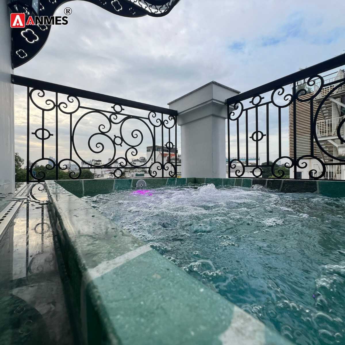 Bể Sục Jacuzzi Thiết Kế A1614